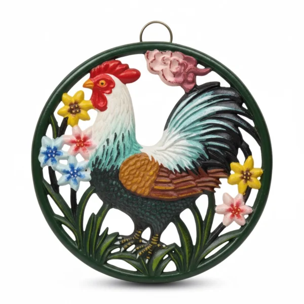 Rooster-trivet