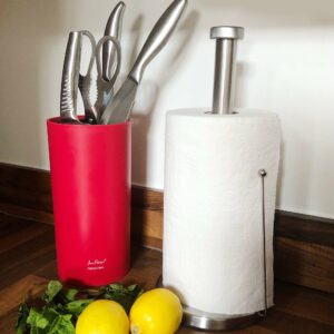 JP0266-BrushedSteelSpring-LoadedKitchenTowelHolder-4.jpg